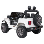 Elektrické autíčko Jeep Wrangler Rubicon Lift 4x4, 24V - biele
